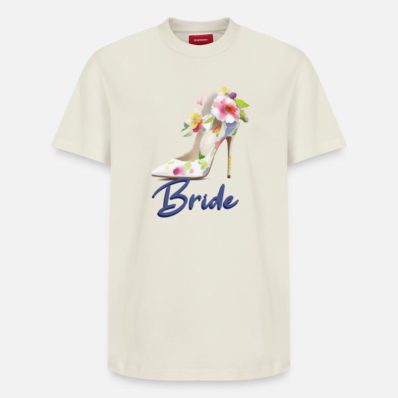 Baut - Relaxed Unisex Supima Cotton T-Shirt – von SPREAD - Naturweiß