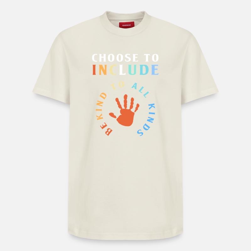 Pédagogue en éducation spécialisée - T-shirt unisexe décontracté en coton Supima – de SPREAD - blanc cassé