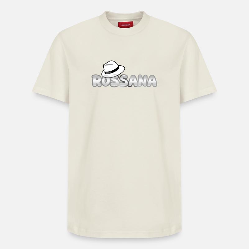 Hat Rossana - T-shirt unisexe décontracté en coton Supima – de SPREAD - blanc cassé