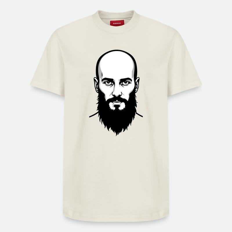 Tschetschenischer Held - Relaxed Unisex Supima Cotton T-Shirt – von SPREAD - Naturweiß