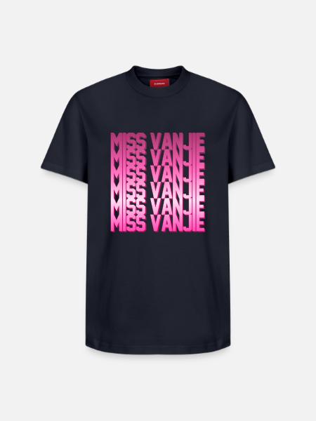 Miss Vanjie Pink - Relaxed Unisex Supima Cotton T-Shirt – by SPREAD - navy