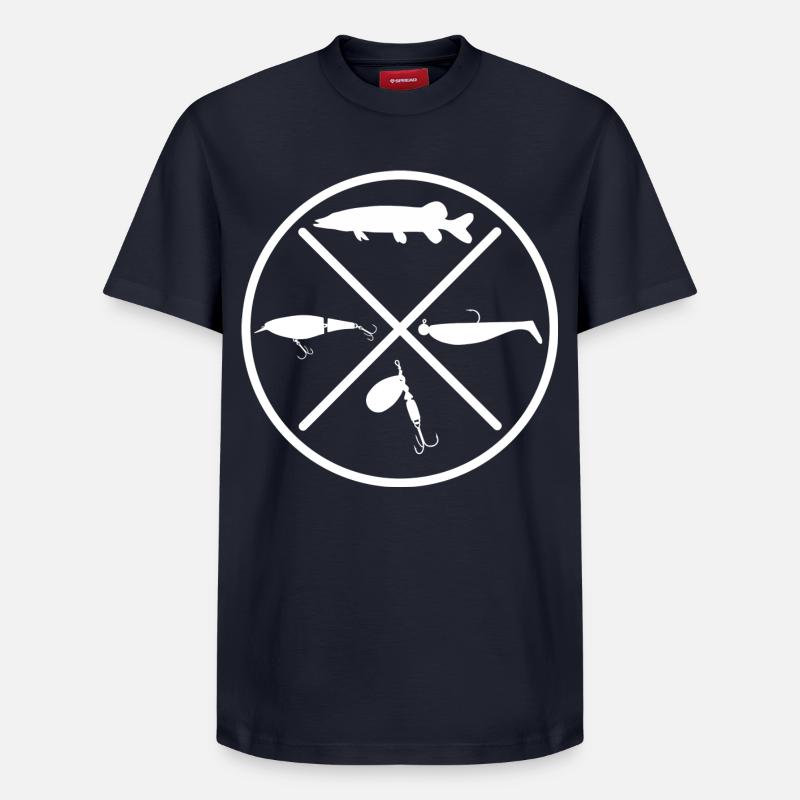 Pike - Relaxed Unisex Supima Cotton T-Shirt – by SPREAD - navy