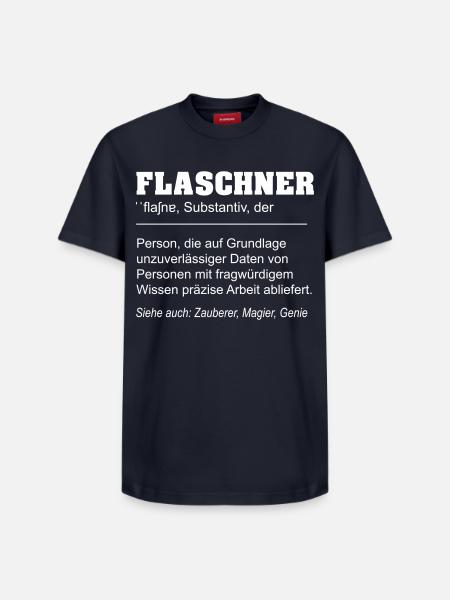 Flaschner lustige Definition - Relaxed Unisex Supima Cotton T-Shirt – von SPREAD - Navy