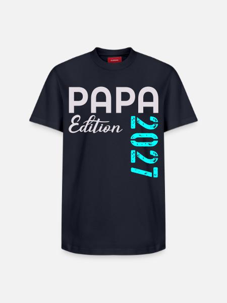 BABY DAD 2027 EDITION - Relaxed Unisex Supima Cotton T-Shirt – by SPREAD - navy