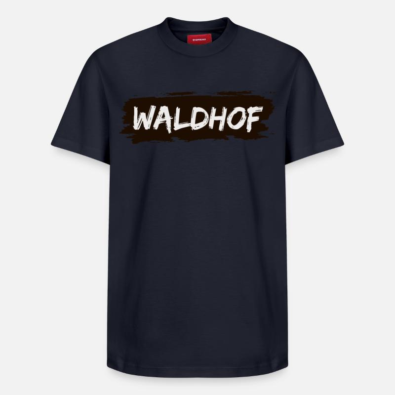 Waldhof - Relaxed Unisex Supima Cotton T-Shirt – von SPREAD - Navy