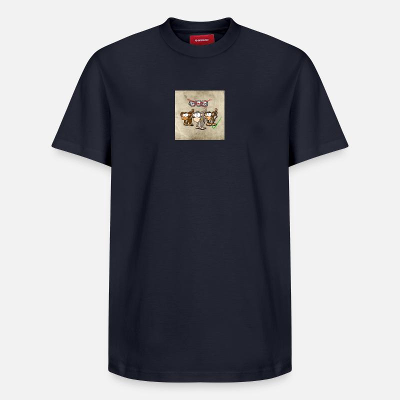 Protestäffchen - Relaxed Unisex Supima Cotton T-Shirt – von SPREAD - Navy