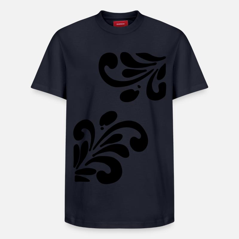 Bembeltattoo - Relaxed Unisex Supima Cotton T-Shirt – von SPREAD - Navy