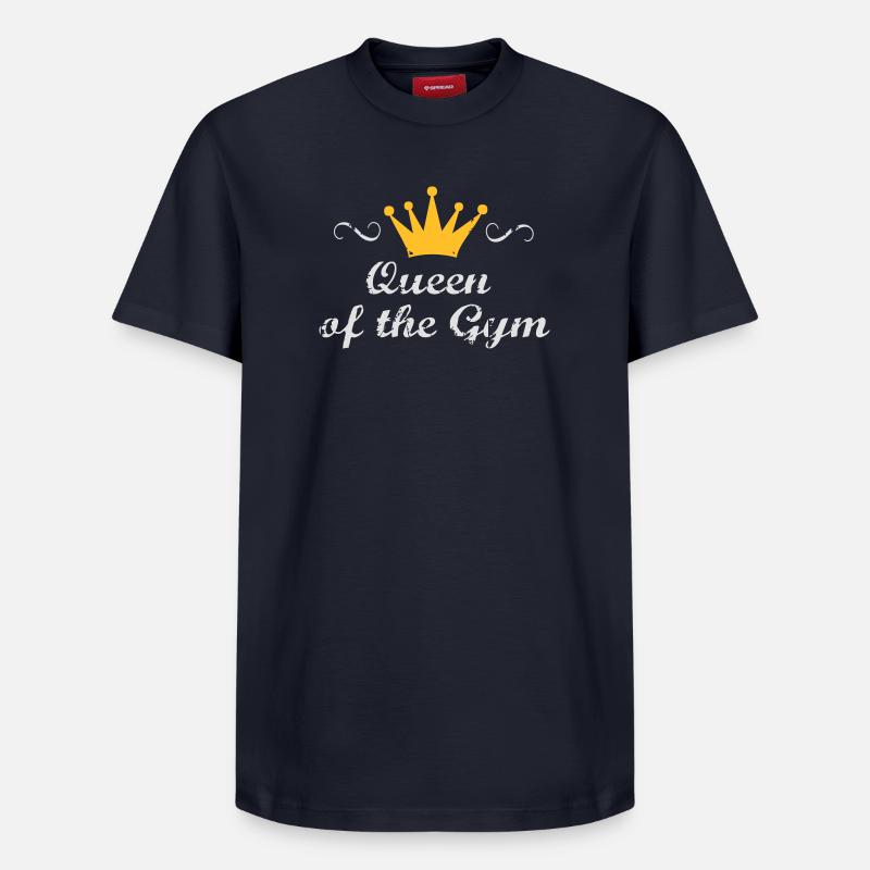 Remise en forme - T-shirt unisexe décontracté en coton Supima – de SPREAD - bleu marine