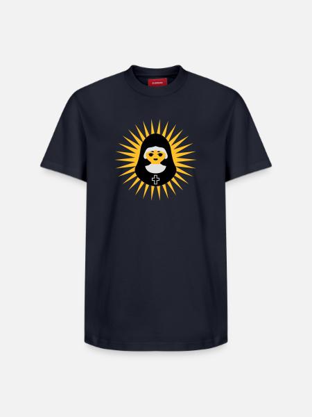 Nonne - Relaxed Unisex Supima Cotton T-Shirt – von SPREAD - Navy