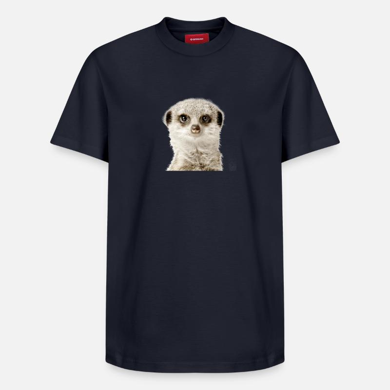 Erdmännchen - Relaxed Unisex Supima Cotton T-Shirt – von SPREAD - Navy