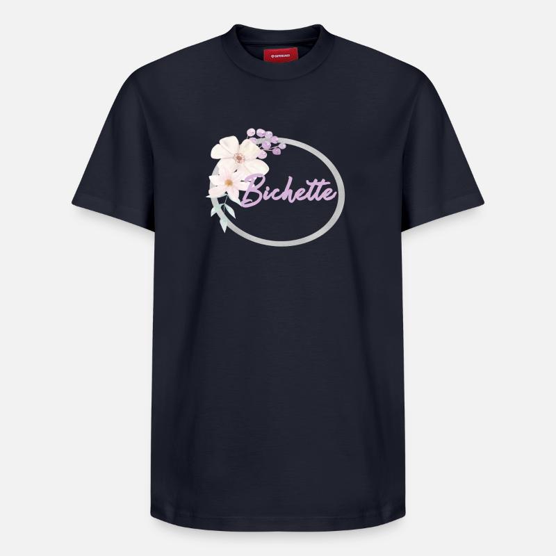 Bichette - T-shirt unisexe décontracté en coton Supima – de SPREAD - bleu marine