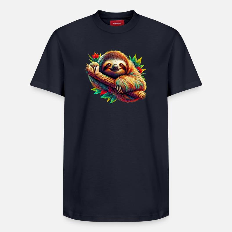 Paresse - T-shirt unisexe décontracté en coton Supima – de SPREAD - bleu marine