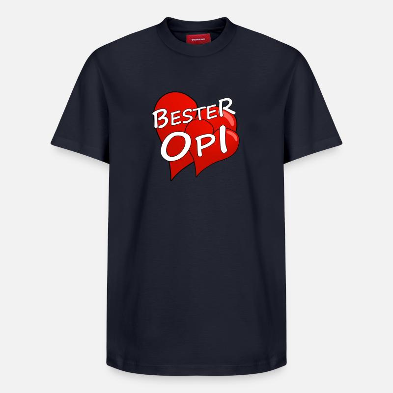 BESTER OPI - Relaxed Unisex Supima Cotton T-Shirt – von SPREAD - Navy