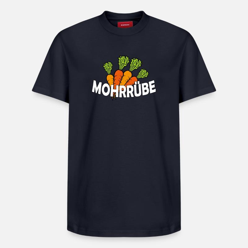 CAROTTE - T-shirt unisexe décontracté en coton Supima – de SPREAD - bleu marine