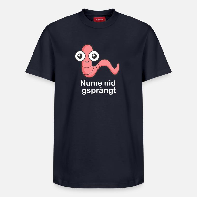 Nume nid gsprängt - T-shirt unisexe décontracté en coton Supima – de SPREAD - bleu marine