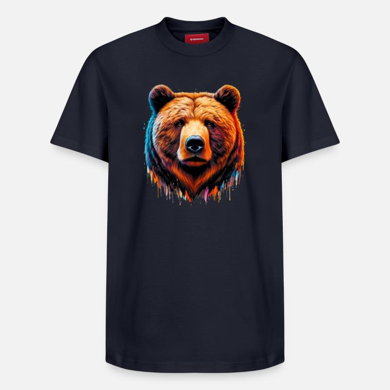 Ours - T-shirt unisexe décontracté en coton Supima – de SPREAD - bleu marine