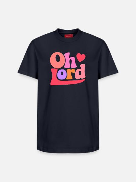 Seigneur - T-shirt unisexe décontracté en coton Supima – de SPREAD - bleu marine