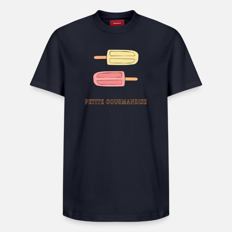 Petite Gourmandise - T-shirt unisexe décontracté en coton Supima – de SPREAD - bleu marine