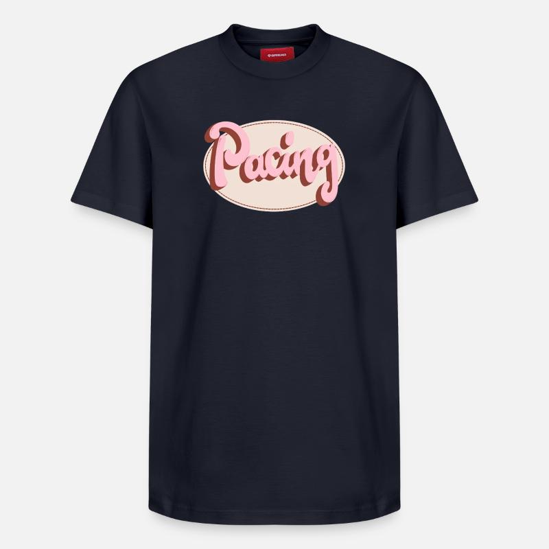 Rythme - T-shirt unisexe décontracté en coton Supima – de SPREAD - bleu marine