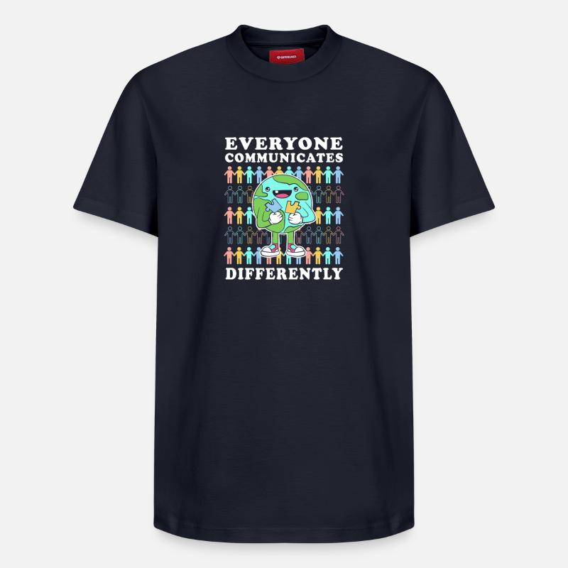 Sonderschule Lehrer Förderschule Pädagoge - Relaxed Unisex Supima Cotton T-Shirt – von SPREAD - Navy