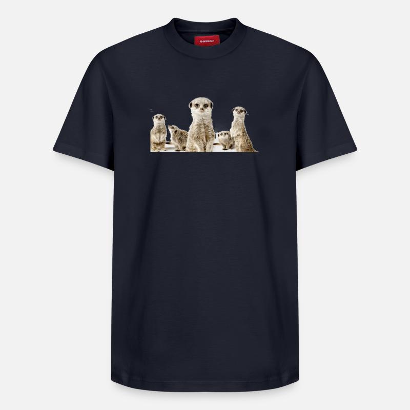 Erdhörnchen - Relaxed Unisex Supima Cotton T-Shirt – von SPREAD - Navy