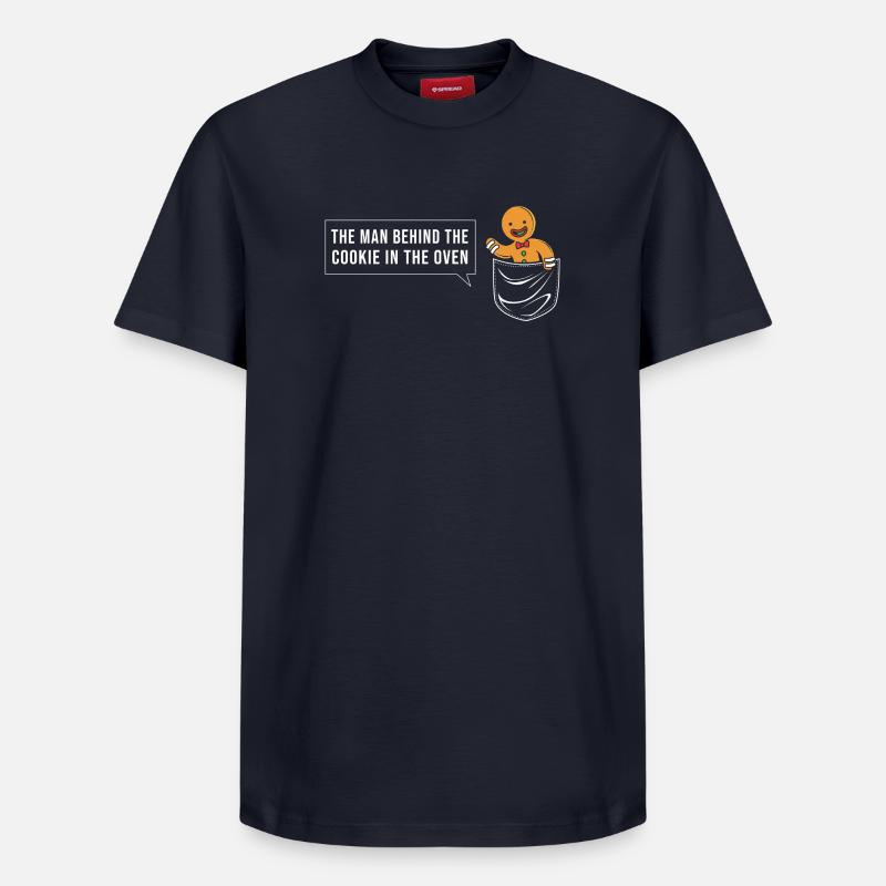 Werdender Papa werdende Väter - Relaxed Unisex Supima Cotton T-Shirt – von SPREAD - Navy