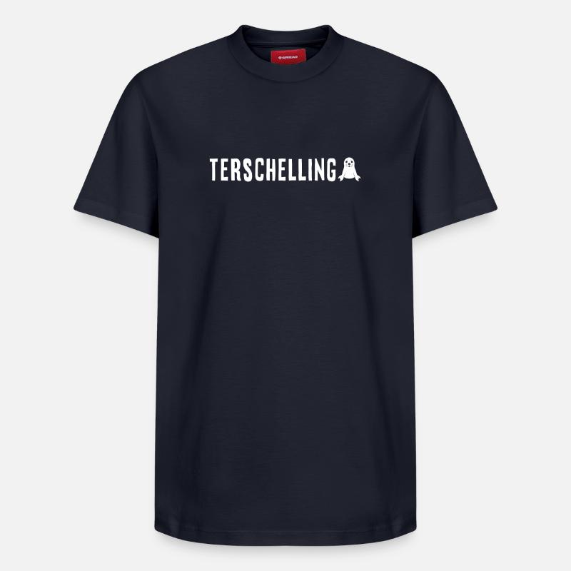 Robbe Terschelling - Relaxed Unisex Supima Cotton T-Shirt – von SPREAD - Navy