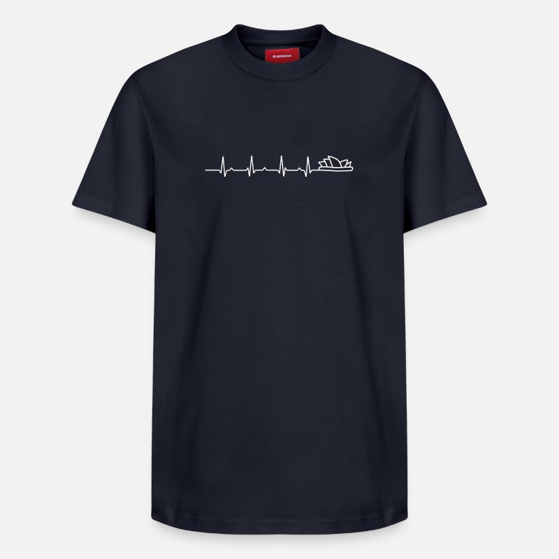 Warten auf Designbild - Relaxed Unisex Supima Cotton T-Shirt – von SPREAD - Navy