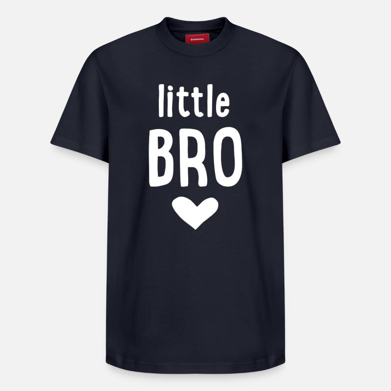 Petit Frère - T-shirt unisexe décontracté en coton Supima – de SPREAD - bleu marine