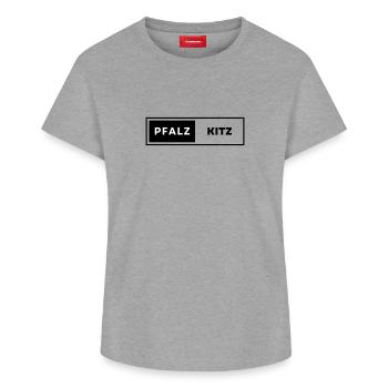 Lauser - Frauen Supima Cotton T-Shirt – von SPREAD - Grau meliert - Vorne - AI Model Female 172 light (172cm)