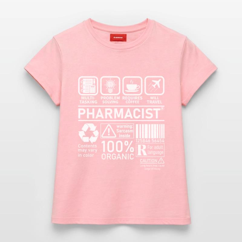 Pharmacist multi tasking problem solving Women's Supima Cotton T-Shirt – by SPREAD