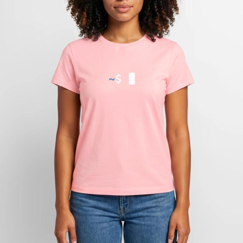 Commande Linux Shell T-shirt femme en coton Supima – de SPREAD