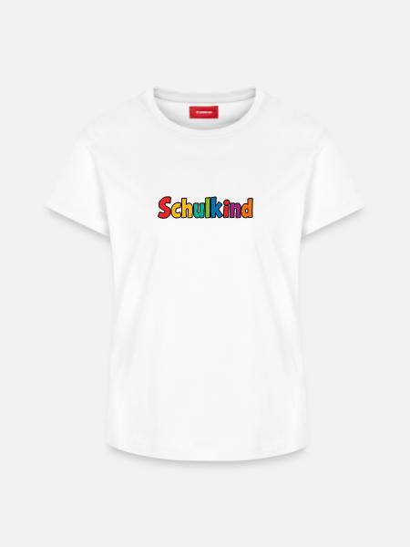 Écolier coloré - T-shirt femme en coton Supima – de SPREAD - blanc