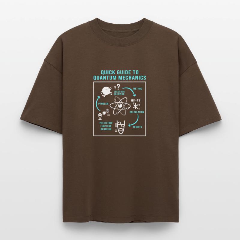 Quantum Physics Quantum Physics Quantum Leap Boxy Heavyweight Unisex Organic T-Shirt by Stanley/Stella