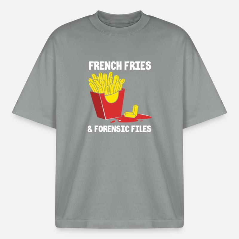 Forensics Forensic Experts - Boxy Heavyweight Unisex Organic T-Shirt by Stanley/Stella - misty grey
