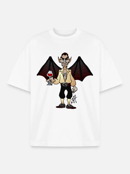 Vampire fc - T-shirt unisexe boxy épais biologique Stanley/Stella - blanc