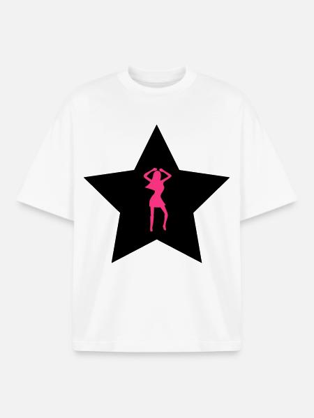 Star dance - Boxy Heavyweight Unisex Organic T-Shirt by Stanley/Stella - white