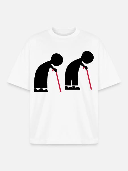People - Boxy Heavyweight Unisex Organic T-Shirt by Stanley/Stella - white
