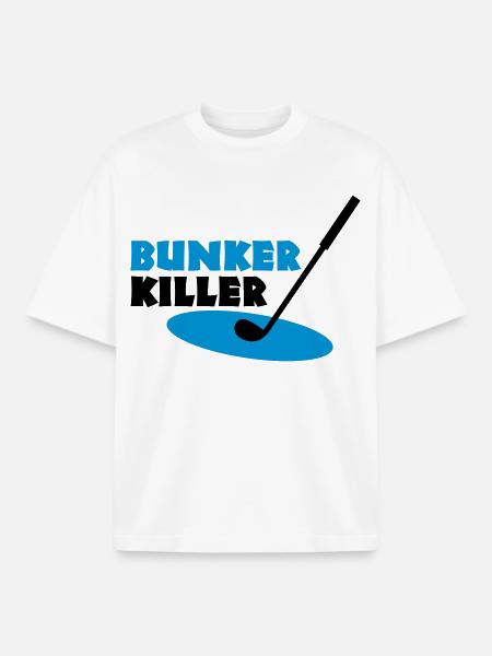 golf - T-shirt unisexe boxy épais biologique Stanley/Stella - blanc