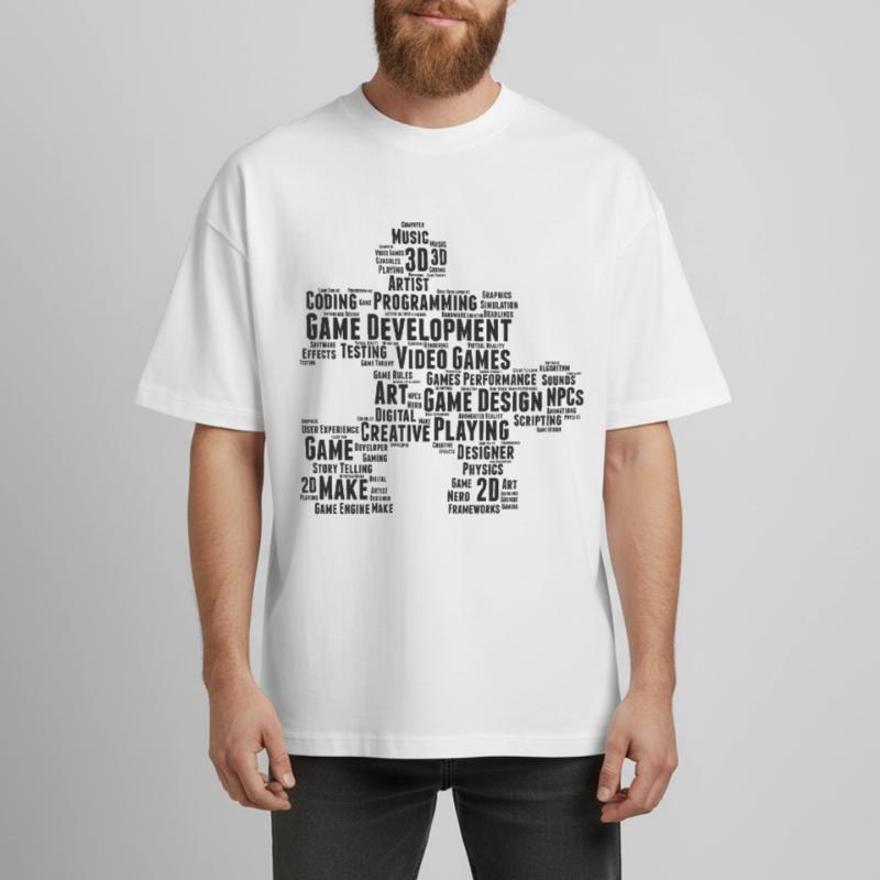 Game Dev T-shirt unisexe boxy épais biologique Stanley/Stella