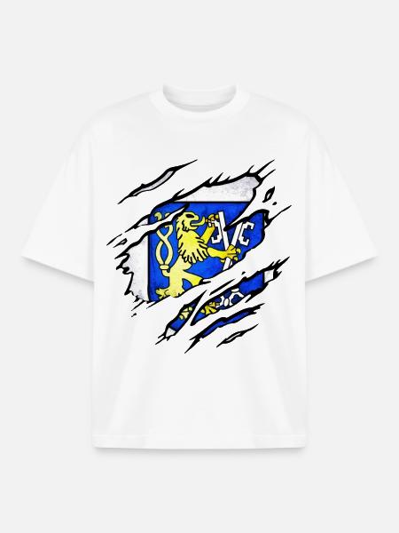 Legnica - Poland - Boxy Heavyweight Unisex Organic T-Shirt by Stanley/Stella - white