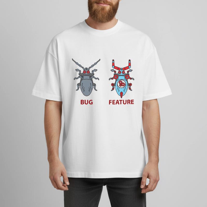 Programmer joke Boxy Heavyweight Unisex Organic T-Shirt by Stanley/Stella
