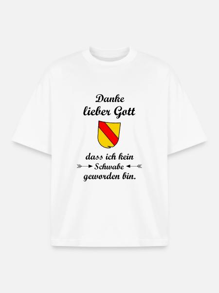 Baden Württemberg - Boxy Heavyweight Unisex Organic T-Shirt von Stanley/Stella - Weiß