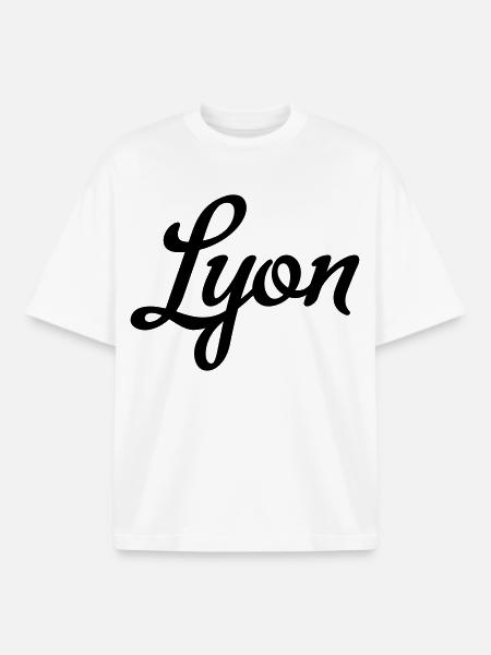 Lyon - T-shirt unisexe boxy épais biologique Stanley/Stella - blanc