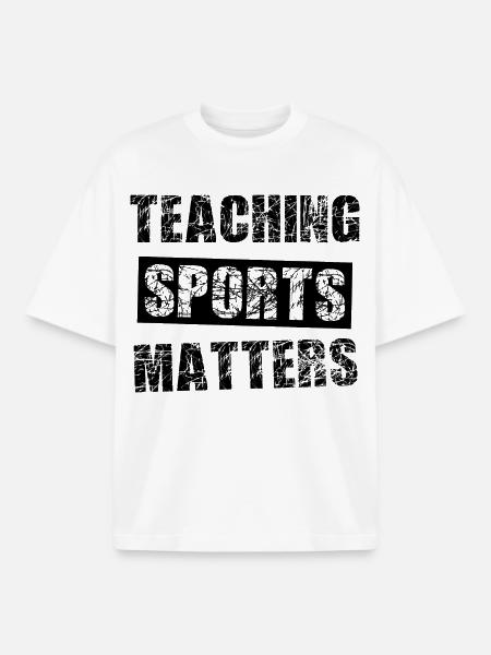 gymnast - Boxy Heavyweight Unisex Organic T-Shirt by Stanley/Stella - white