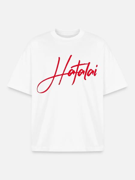 Hatalai - Boxy Heavyweight Unisex Organic T-Shirt by Stanley/Stella - white