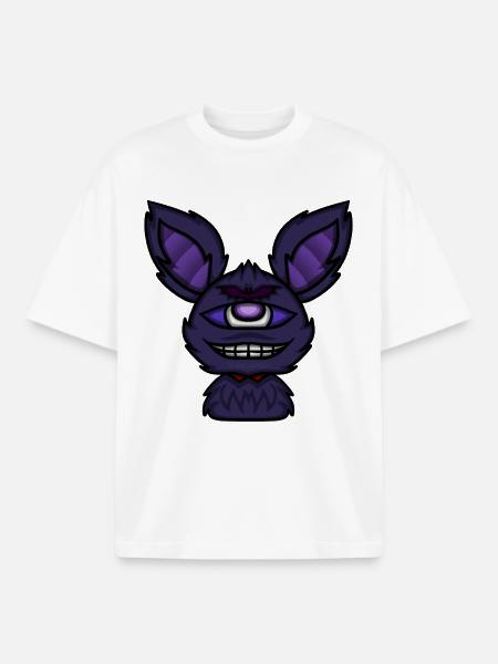 bald-Cyclops! By Pousse2Bambou ! - Boxy Heavyweight Unisex Organic T-Shirt by Stanley/Stella - white