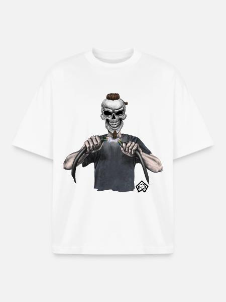 Electrician, master electrician, mechatronics engineer - Boxy Heavyweight Unisex Organic T-Shirt by Stanley/Stella - white