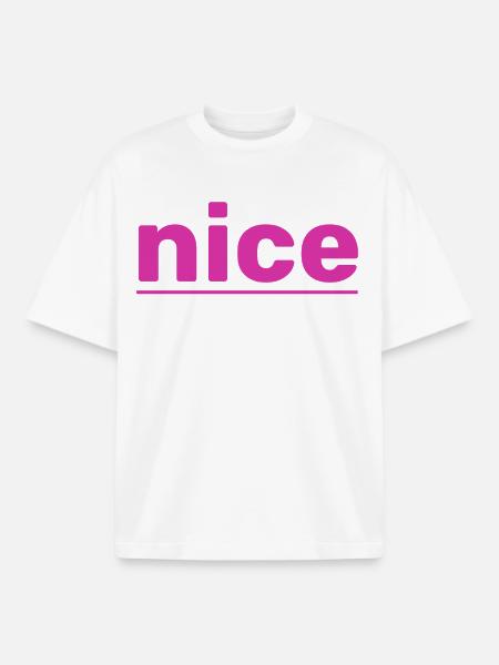 gentil - T-shirt unisexe boxy épais biologique Stanley/Stella - blanc