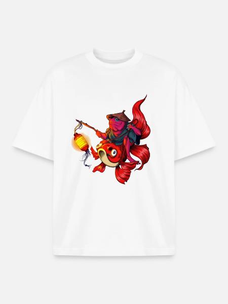 Traum-Reisender - Boxy Heavyweight Unisex Organic T-Shirt von Stanley/Stella - Weiß